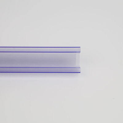 투명한 퍼포레이티드 PVC / PETG IC 플라스틱 포장 강관 사각 파이프