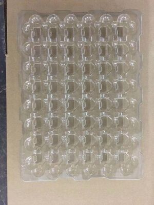 0.25mm 블러스터 트레이 포장 SGS 인증을 가진 엠브로싱 로고