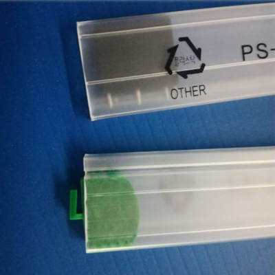IC SMT를 패키징하기 위한 클리어 색상 PVC / PC ESD 반대 정압관