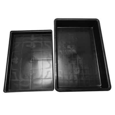 130mm 깊이 215x140x110mm 포장 솔루션 내부 크기의 ESD 플라스틱 트레이