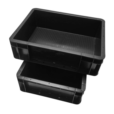 130mm 깊이 215x140x110mm 포장 솔루션 내부 크기의 ESD 플라스틱 트레이