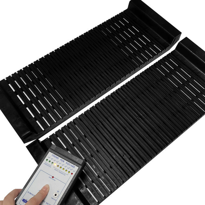 산업 환경에서의 전도성 포장용 반 정적 플라스틱 트레이 최대 80C까지의 고온 저항성