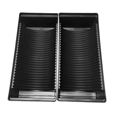 직사각형 ESD 플라스틱 트레이 2mm 두께는 예비 부품 저장 및 조직에 적합합니다