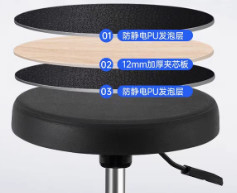 ESD 청정실 의자 최적의 편안함과 지원을 위한 Ergonomic Excellence