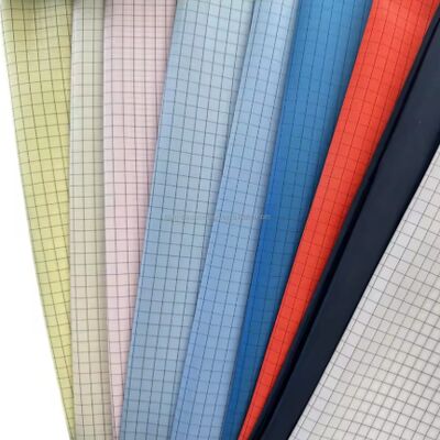 Cleanroom Workwear ESD Dust-proof Fabric, Anti-static, Twill Weave