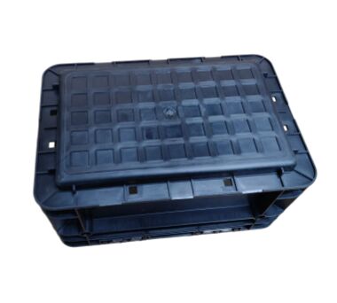 청정실 작업실용 고성능 ESD 플립 톱 저장 용기