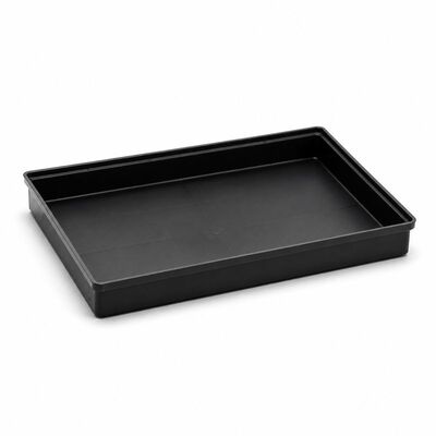 검은 선도성 ESD PP 트레이 345x225x60mm PCB 취급 및 포장