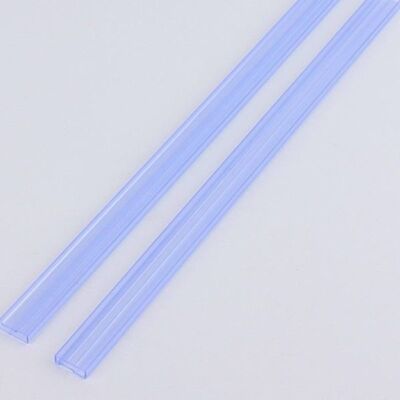 투명 ESD PVC 사각형 IC 패키징 튜브 맞춤형 부품 보관용