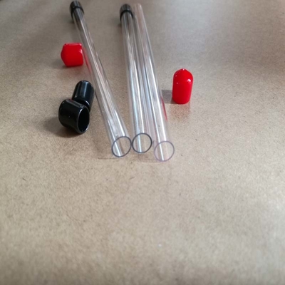 실린더 특화 사이즈를 패키징하는 ABS PETG IC 투명 플라스틱 튜브