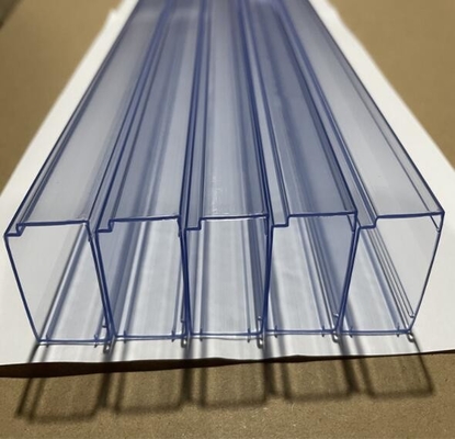 직사각형 길이 300mm-600mm을 패키징하는 탄력적 Esd 명백한 Pvc 튜브