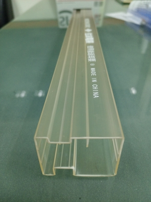 플라스틱 ESD 튜브 PC는 반대 정전기 패케이지용 튜브 0.5mm-1mm 두께를 깨끗이 합니다