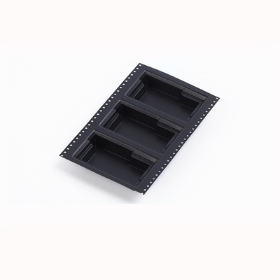 전기 용량을 위한 PC ABS 재료 ESD 포장용 테이프 폭 8 밀리미터 12 밀리미터
