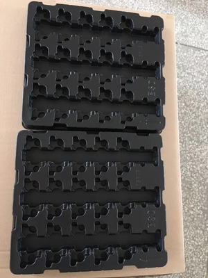 패키징하여 박스, ROHS 초콜릿 트레이를 패키징하는 검은 PET 물집