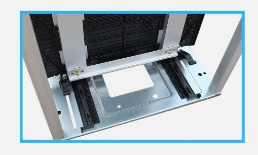 SMT / PCB  저장을 위한 알루미늄 반대 정전기 ESD PCB 메가진 랙