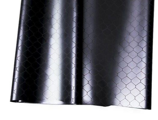 검은 반대 정전기 부속물, Esd Pvc 그리드 커튼 1.37x30m