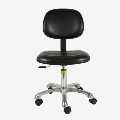 작업장을 위한 합성 피혁 Esd 안전하 의자들 420x450mm