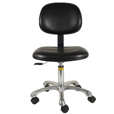 작업장을 위한 합성 피혁 Esd 안전하 의자들 420x450mm