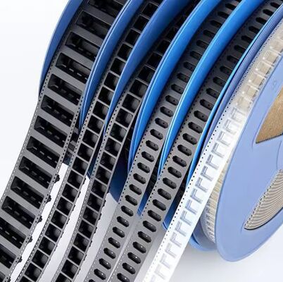플라스틱 릴용 엠보싱 캐리어 테이프, 8-88mm 폭 호환, 맞춤 길이 지원.