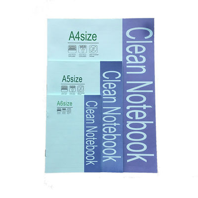 PVC 표지 린트는 50 페이지 A5 고청정실 스프링 노트를 자유롭게 합니다